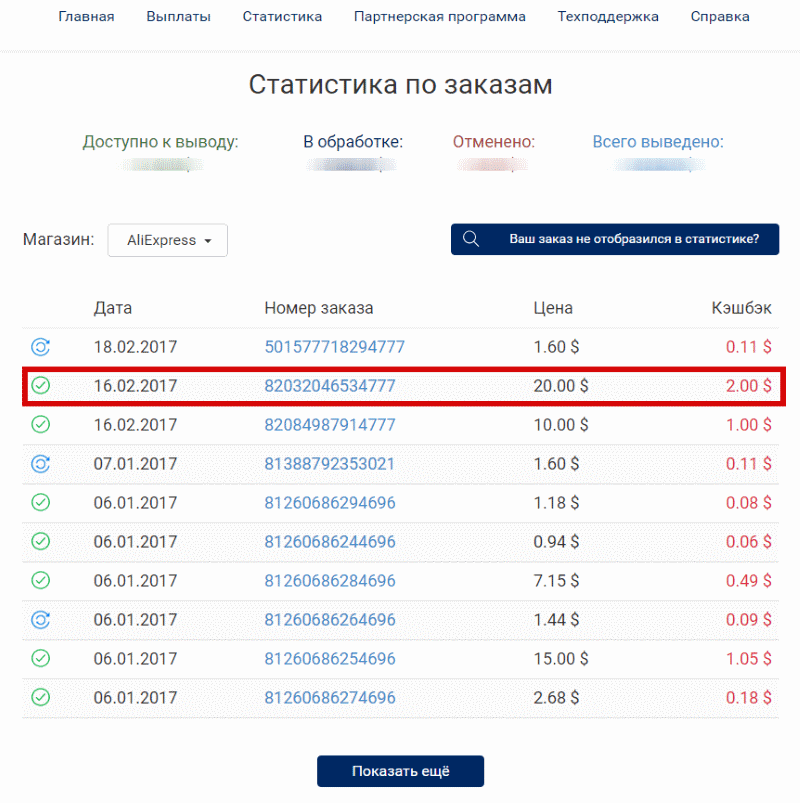 кэшбэк за подарочный сертификат